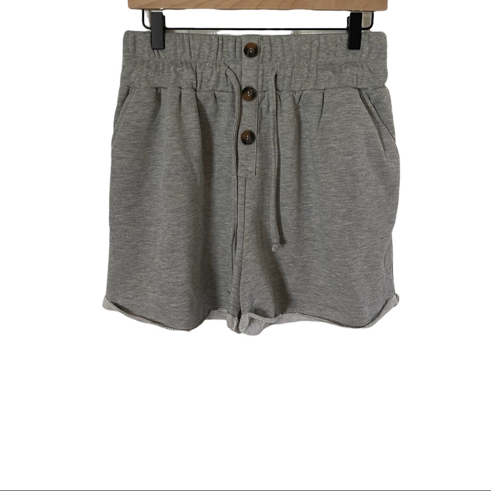 NWT Papermoon grey sweat shorts